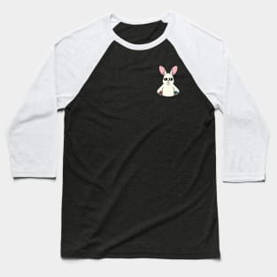 Follow The White Rabbit Pocket by Tobe Fonseca Baseball T-Shirt